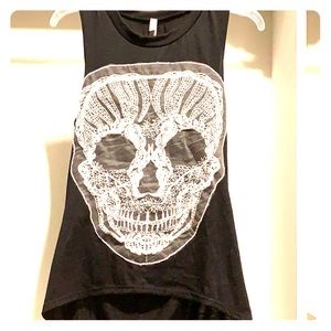 Jesse & J - Lg skeleton shirt